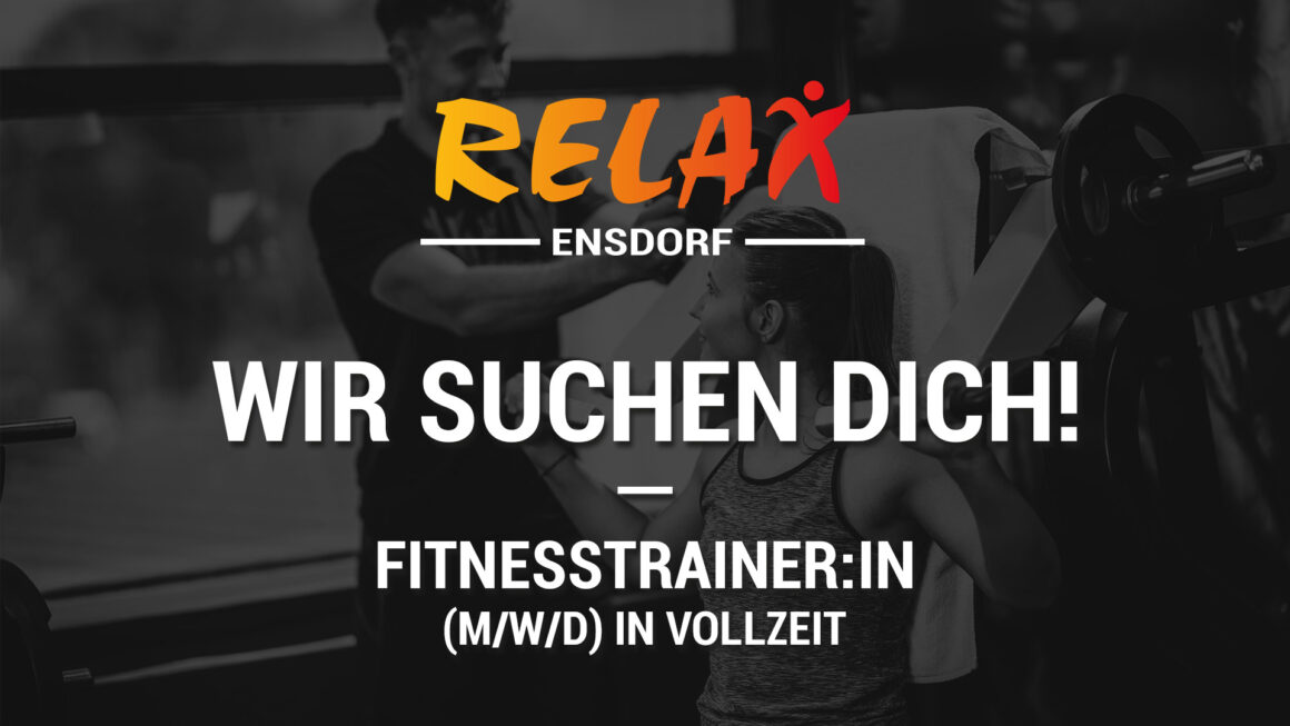 Wir suchen DICH! – FItnesstrainer:in (m/w/d)