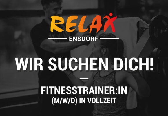 Wir suchen DICH! – FItnesstrainer:in (m/w/d)